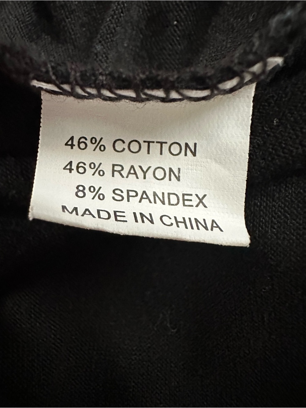 Amazon Basic Black Tank Top XL - Picture 4 of 5